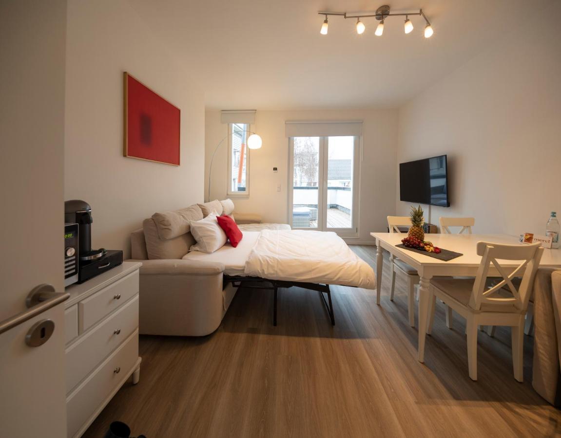 Jaybnb - Apartment Direkt Am Hafen Mit Terrasse Und Uhd Tv Dortmund Ngoại thất bức ảnh